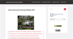 Desktop Screenshot of annauniversityinternalmarks.com