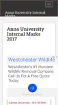 Mobile Screenshot of annauniversityinternalmarks.com